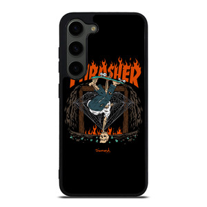 THRASHER DIAMOND SUPPLY CO Samsung Galaxy S23 Plus Case THRASHER DIAMOND SUPPLY CO Samsung Galaxy S23 Plus Case