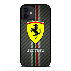 FERRARI LOGO 2 iPhone 12 Mini Case FERRARI LOGO 2 iPhone 12 Mini Case