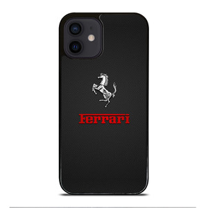 FERRARI LOGO METAL POINT iPhone 12 Mini Case