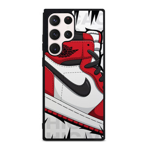 AIR ORDAN NIKE RED SNEAKERS Samsung Galaxy S23 Ultra Case