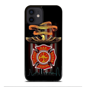FIREFIGHTER QUOTES FIRE DEPT iPhone 12 Mini Case FIREFIGHTER QUOTES FIRE DEPT iPhone 12 Mini Case