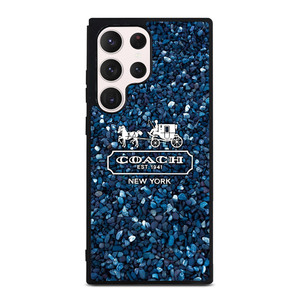 COACH NEW YORK BLUE STONE Samsung Galaxy S23 Ultra Case COACH NEW YORK BLUE STONE Samsung Galaxy S23 Ultra Case