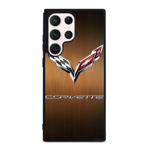 CORVETTE WOODEN LOGO Samsung Galaxy S23 Ultra Case