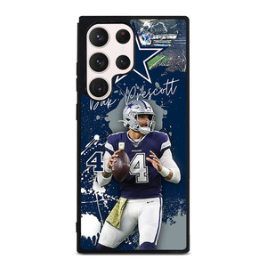 DAK PRESCOTT 4 DALLAS COWBOYS FOOTBALL Samsung Galaxy S23 Ultra Case