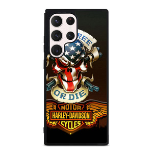 HARLEY DAVIDSON LIVE FREE OR DIE Samsung Galaxy S23 Ultra Case