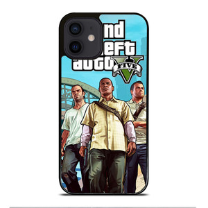 GRAND THEFT AUTO FIVE GTA GAME CHARACTER iPhone 12 Mini Case