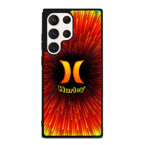 HURLEY ORANGE BLACK LOGO Samsung Galaxy S23 Ultra Case