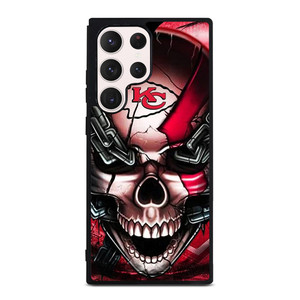 KANSAS CITY CHIEFS SKULL Samsung Galaxy S23 Ultra Case KANSAS CITY CHIEFS SKULL Samsung Galaxy S23 Ultra Case