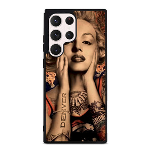 MARILYN MONROE TATTOO FAN ART Samsung Galaxy S23 Ultra Case
