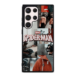 MARVEL SPIDERMAN LOGO COLAGE Samsung Galaxy S23 Ultra Case