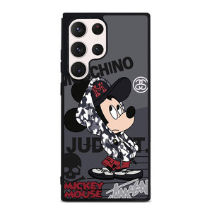MICKEY MOUSE CAMO X MOSCHINO X STUSSY Samsung Galaxy S23 Ultra Case