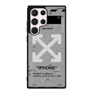 OFF WHITE Samsung Galaxy S23 Ultra Case