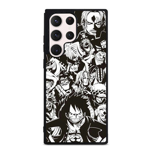 ONE PIECE CHARACTER BLACK WHITE Samsung Galaxy S23 Ultra Case