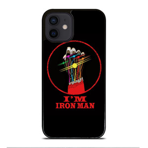 I AM IRON MAN INFINITY STONE iPhone 12 Mini Case