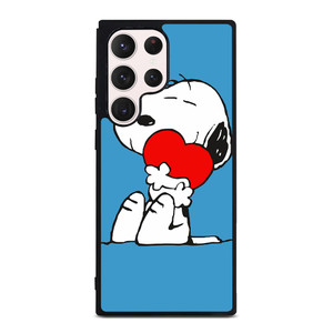 SNOOPY LOVE HEART Samsung Galaxy S23 Ultra Case