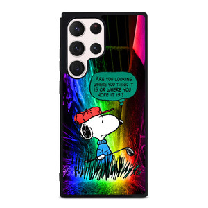 SNOOPY QUESTION Samsung Galaxy S23 Ultra Case