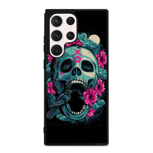 SUGAR SKULL FLOWERS TATTOO Samsung Galaxy S23 Ultra Case SUGAR SKULL FLOWERS TATTOO Samsung Galaxy S23 Ultra Case