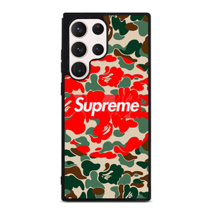 SUPREME BAPE CAMO Samsung Galaxy S23 Ultra Case SUPREME BAPE CAMO Samsung Galaxy S23 Ultra Case