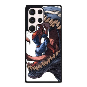 VENOM VS SPIDERMAN MARVEL CARTOON Samsung Galaxy S23 Ultra Case