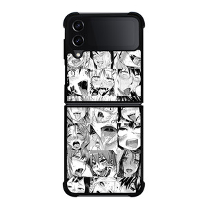 AHEGAO PERVERT MANGA Samsung Galaxy Z FLip4 5G Case Cover