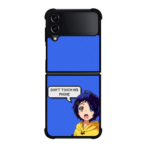 AI OHTO WONDER EGG DON'T TOUCH MY PHONE Samsung Galaxy Z FLip4 5G Case Cover