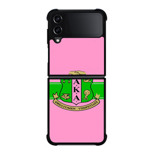 AKA PINK AND GREEN Samsung Galaxy Z FLip4 5G Case Cover AKA PINK AND GREEN Samsung Galaxy Z FLip4 5G Case Cover