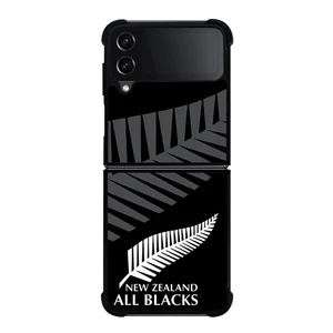 ALL BLACKS NEW ZEALAND RUGBY 3 Samsung Galaxy Z FLip4 5G Case Cover