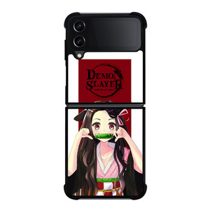 ANIME DEMON SLAYER KIMETSU NO YAIBA CUTE NEZUKO Samsung Galaxy Z FLip4 5G Case Cover