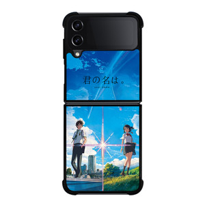 ANIME KIMI NO NAMAE WA YOUR NAME MOVIE MIRROR Samsung Galaxy Z FLip4 5G Case Cover