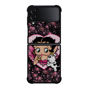 BETTY BOOP AND DOG CARTOON Samsung Galaxy Z FLip4 5G Case Cover