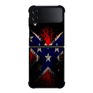 BROWNING REBEL FLAG Samsung Galaxy Z FLip4 5G Case Cover BROWNING REBEL FLAG Samsung Galaxy Z FLip4 5G Case Cover