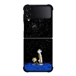 Calvin And Hobbes Looking Star Samsung Galaxy Z FLip4 5G Case Cover
