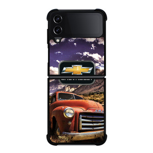 CHEVY CLASSIC TRUCK Samsung Galaxy Z FLip4 5G Case Cover CHEVY CLASSIC TRUCK Samsung Galaxy Z FLip4 5G Case Cover