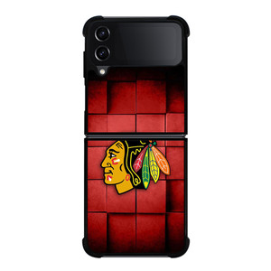 CHICAGO BLACKHAWKS FOOTBALL LOGO ICON Samsung Galaxy Z FLip4 5G Case Cover