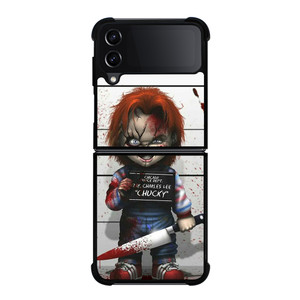 CHUCKY DOLL WITH KNIFE Samsung Galaxy Z FLip4 5G Case Cover