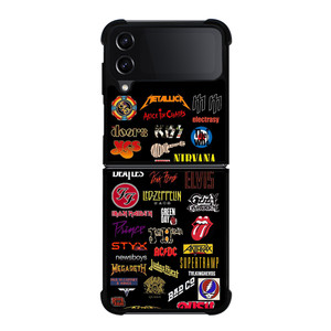 CLASSIC ROCK BAND LOGO Samsung Galaxy Z FLip4 5G Case Cover CLASSIC ROCK BAND LOGO Samsung Galaxy Z FLip4 5G Case Cover