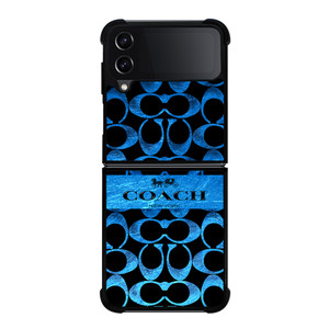 COACH NEW YORK BLUE 2 Samsung Galaxy Z FLip4 5G Case Cover