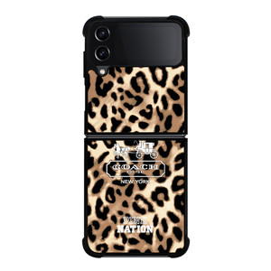 COACH NEW YORK PINK NATION LEPOARD Samsung Galaxy Z FLip4 5G Case Cover COACH NEW YORK PINK NATION LEPOARD Samsung Galaxy Z FLip4 5G Case Cover