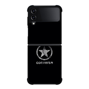 CONVERSE LOGO ARTWORK Samsung Galaxy Z FLip4 5G Case Cover CONVERSE LOGO ARTWORK Samsung Galaxy Z FLip4 5G Case Cover