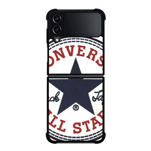 CONVERSE RETRO LOGO Samsung Galaxy Z FLip4 5G Case Cover CONVERSE RETRO LOGO Samsung Galaxy Z FLip4 5G Case Cover