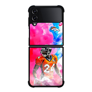 DENVER BRONCOS 24 CHAMP BAILEY Samsung Galaxy Z FLip4 5G Case Cover