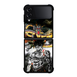 DRAGON BALL GOKU AND SHENRON Samsung Galaxy Z FLip4 5G Case Cover DRAGON BALL GOKU AND SHENRON Samsung Galaxy Z FLip4 5G Case Cover