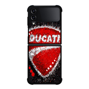 DUCATI LOGO ART Samsung Galaxy Z FLip4 5G Case Cover DUCATI LOGO ART Samsung Galaxy Z FLip4 5G Case Cover