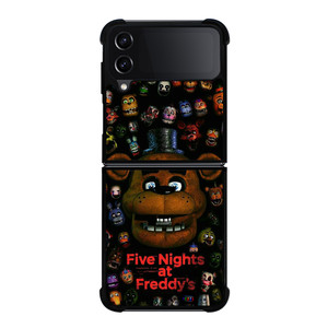 FIVE NIGHTS AT FREDDY'S FNAF FACES Samsung Galaxy Z FLip4 5G Case Cover