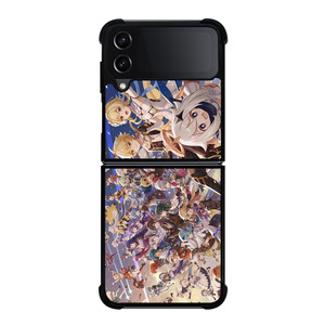 GENSHIN IMPACT ALL GAME CHARACTERS Samsung Galaxy Z FLip4 5G Case Cover GENSHIN IMPACT ALL GAME CHARACTERS Samsung Galaxy Z FLip4 5G Case Cover