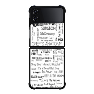 GREY'S ANATOMY STORY Samsung Galaxy Z FLip4 5G Case Cover