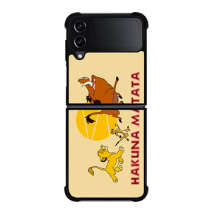 HAKUNA MATATA LION KING Disney Samsung Galaxy Z FLip4 5G Case Cover HAKUNA MATATA LION KING Disney Samsung Galaxy Z FLip4 5G Case Cover