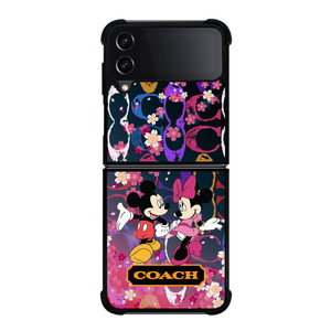 HOT COACH MICKEY COUPLE Samsung Galaxy Z FLip4 5G Case Cover HOT COACH MICKEY COUPLE Samsung Galaxy Z FLip4 5G Case Cover