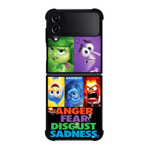 INSIDE OUT ALL CHARACTER Disney Samsung Galaxy Z FLip4 5G Case Cover INSIDE OUT ALL CHARACTER Disney Samsung Galaxy Z FLip4 5G Case Cover