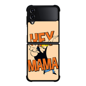 JOHNNY BRAVO HEY MAMA Samsung Galaxy Z FLip4 5G Case Cover JOHNNY BRAVO HEY MAMA Samsung Galaxy Z FLip4 5G Case Cover